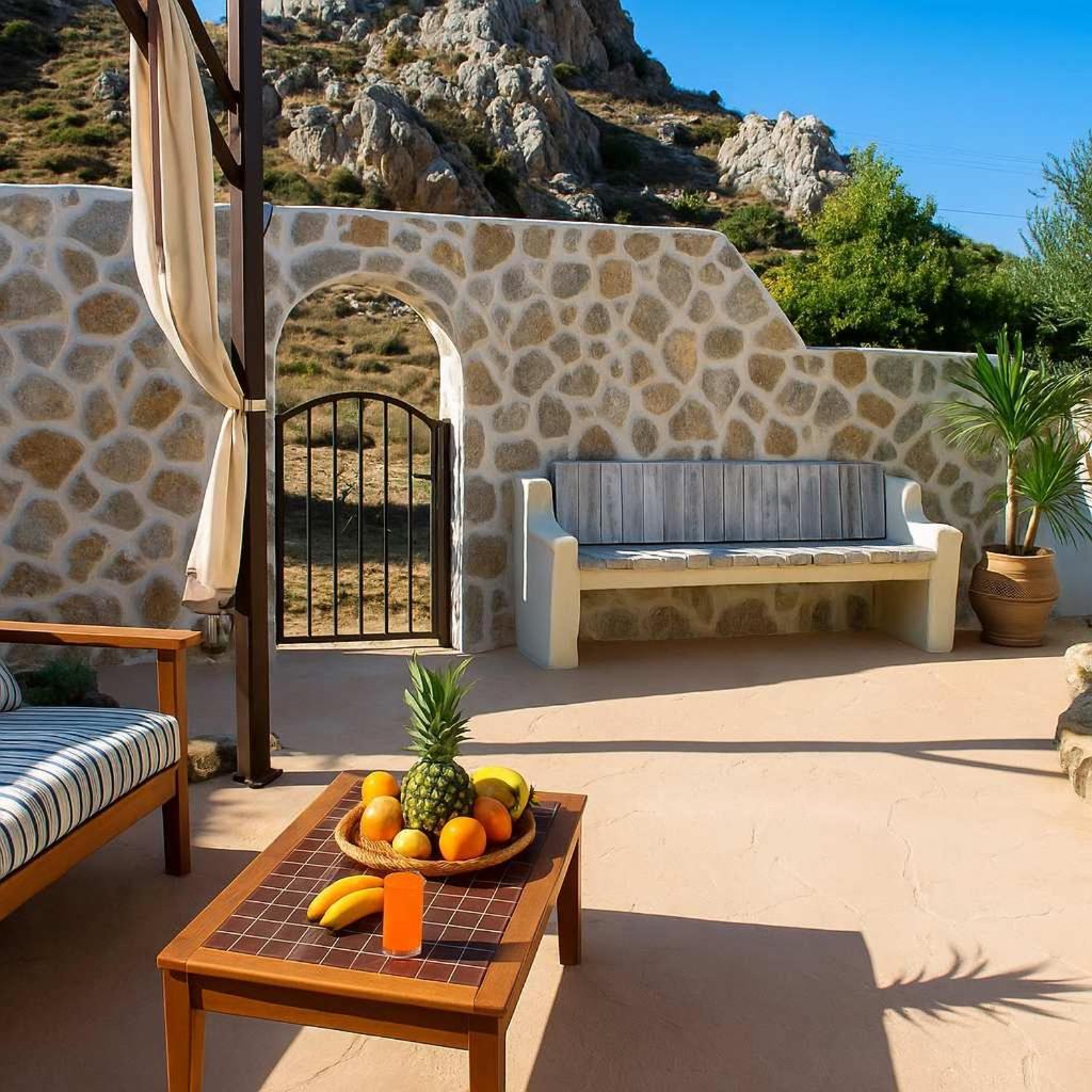 Appartement Atlantic Cave Haven-Seaside, Fully Equipped à Kolymbia Extérieur photo